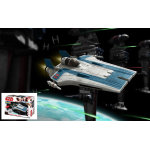 REVELL STAR WARS RESISTANCE A-WING FIGHTER BLUE KIT 1:44