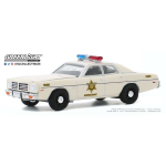 DODGE MONACO HAZZARD COUNTY SHERIFF - POLICE ROSCO PATROL CAR 1975 1:64