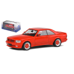SOLIDO MERCEDES 560 SEC AMG WIDE BODY 1990 SIGNAL RED 1:43