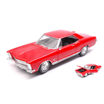 WELLY - BUICK RIVIERA GRAN SPORT 1965 RED 1:24-27