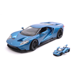 WELLY FORD GT 2017 METALLIC BLUE 1:24