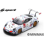 SPARK MODEL PORSCHE 911 RSR N.911 WINNER GTLM PETIT LM 2018 PILET-TANDY-MAKOW.1:87